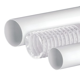 Plastivent round PVC ducting