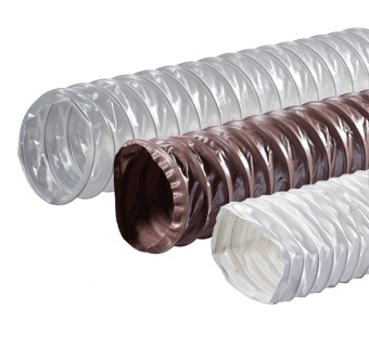 Flexible air ducts for ventilation and air conditioning