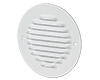Supply and exhaust round metal grille MVMO1...b series