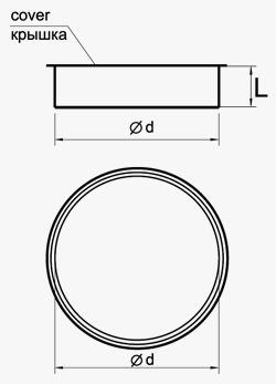 Internal end cap 1120 