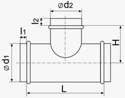 T-joint 355/150