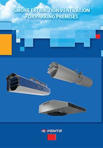 "Smoke extraction ventilation for parking premises" catalog 2020