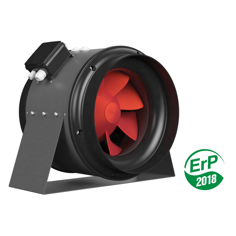 Inline mixed flow fan VENTS BOOST EC series