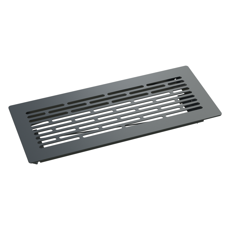 Floor-mounted metal overlay grille FlexiVent 0925300x100