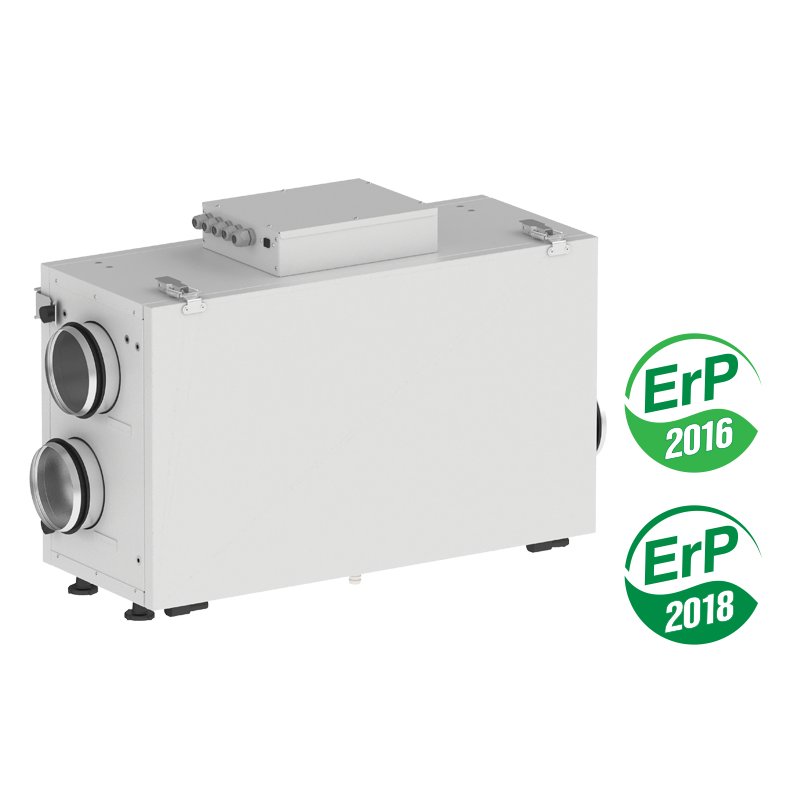 VUT/VUE H2 mini EC air handling units with heat recovery