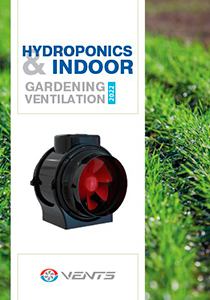 "Hydroponics & Indoor Gardening Ventilation" catalog 2022