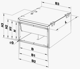 VENTS  VKPFI 4E 400*200 (220/60)