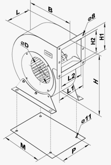 VENTS  VCU 4E 225x102 (220/60)