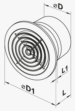 VENTS 150 PF (220-240 V/60 Hz)