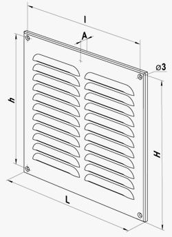 VENTS MVMPO 180x250/2