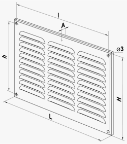 VENTS MVMPO 305x100/3