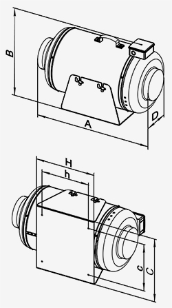 VENTS  VKMI 150 Q*