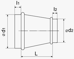 VENTS Reducer 630/600