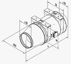 VENTS TT Silent-M 355-4E