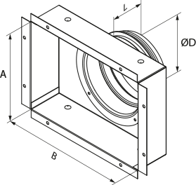 VENTS Av ORV 500x500/400