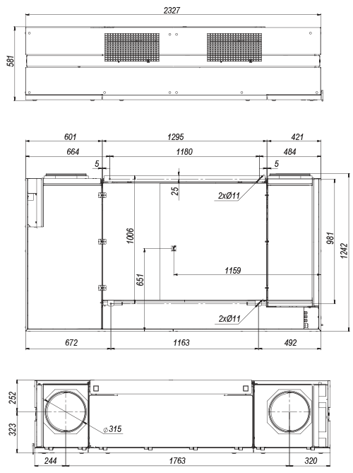 VENTS DVUT 1000 PB EC V.2