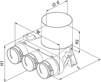 FlexiVent 0810125/75х3