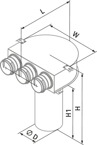 FlexiVent 0811125/75х3 / DN75