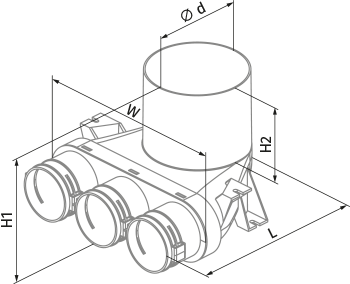 ФлексіВент 0812125/63x3