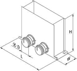 FlexiVent 0821300x100/63x2