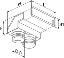 FlexiVent 0833200х55/63х2 / DN63