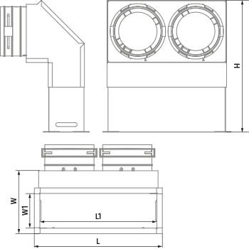 FlexiVent 0833234х70/90х2