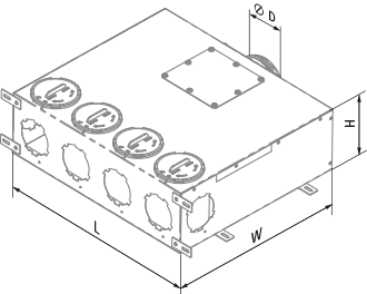 FlexiVent 1001125/90х6