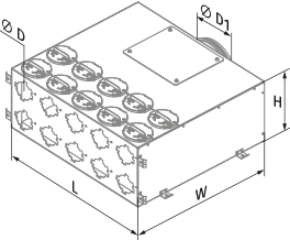 FlexiVent 1001160/63х10 / DN63