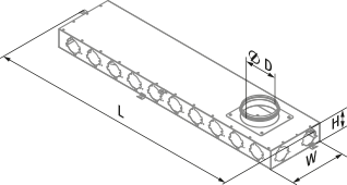 FlexiVent 1001160/75х12 / DN75