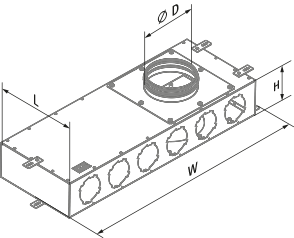 FlexiVent 1004160/90х6 / DN90