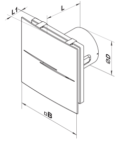 VENTS Quiet-Style 100 DC