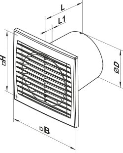 VENTS 150 S (220 V/60 Hz)