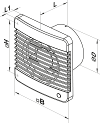 VENTS 150 Silenta-M (220 V/60 Hz)