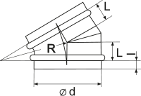 ВЕНТС Отвод 30-400