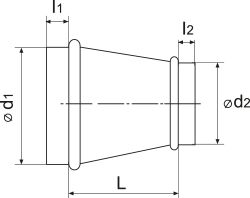 VENTS Reducer 900/500