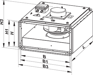 VENTS VKPI 500х250 L1 EC