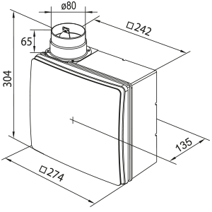 VENTS VNV-1A 80 KVK