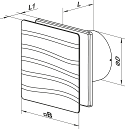 VENTS 100 Wave One L (220 V/60 Hz)